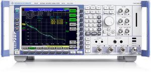 استفاده از آنالایزر منبع سیگنال Rohde & شوارتز FSUP26